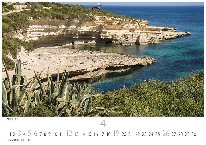 Image du produit Malta 2026 L 35x50cm (35 x 50 cm, Allemand)