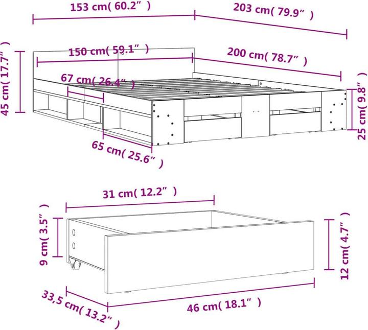 Produktbild VidaXL Keran (150 x 200 cm)