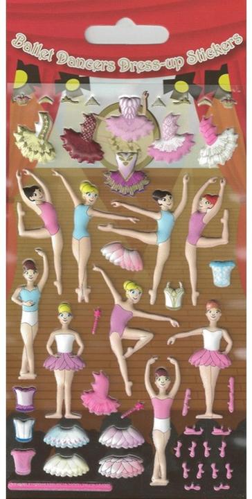 Actual product image Paper Projects Kleide deine Ballerina an Sticker