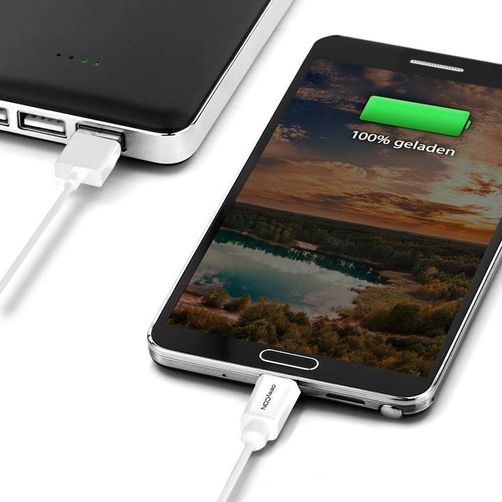Actual product image deleyCON USB 2.0 cable (0.15 m, USB 2.0)