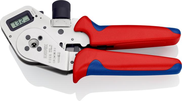 Image du produit Knipex Pince à sertir à quatre points pour contacts tournés (195 mm)