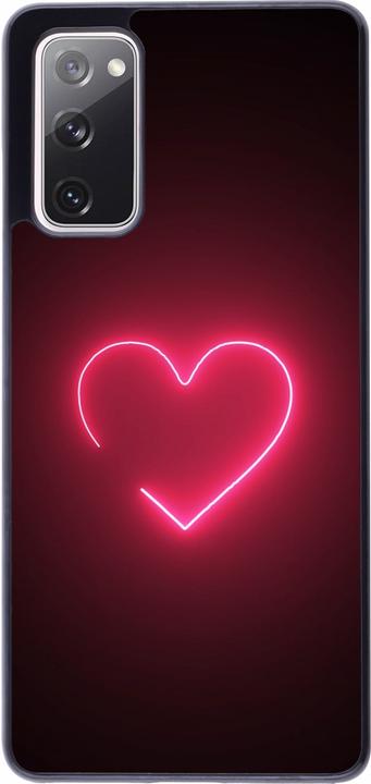 Produktbild PhoneLook Hülle Valentine 2023 single neon heart (Samsung Galaxy S20 FE 5G)