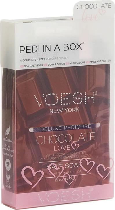 Immagine prodotto Voesh Amore al cioccolato Pedi (Crema piedi e gel piedi, Pediluvio, Maschera del piede, 1 ml)