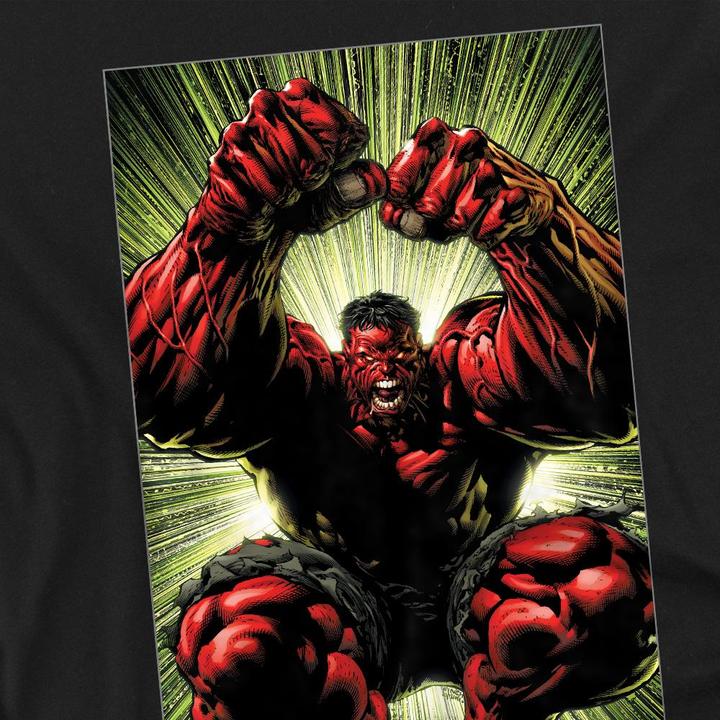 Immagine prodotto Maglietta Hulk Rosso Attacco Uomo (4XL)