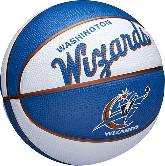 Actual product image Wilson Nba Team Retro Basketball Mini Washington Wizards (3)