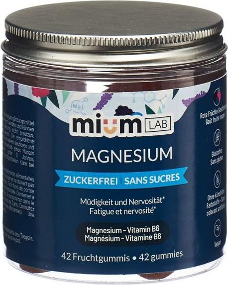Actual product image Mium Lab Vitamingummis Magnesium (42 Piece, Gummies, 163 g)