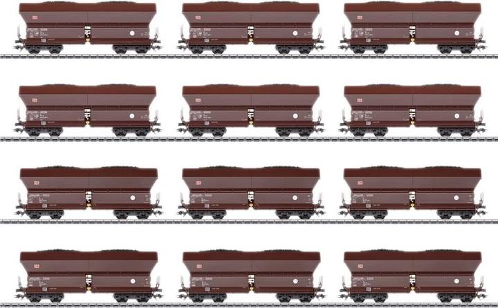 Actual product image Märklin 46670 H0 12er-Wagen-Set Falder NS 182 der DB AG (Track H0)