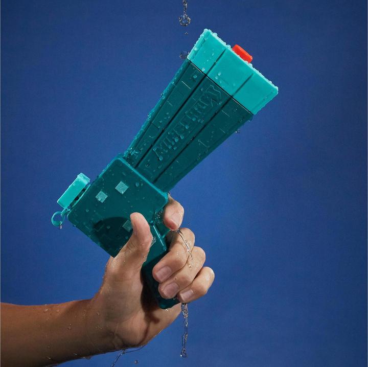 Actual product image Nerf Super Soaker Minecraft Glow Squid