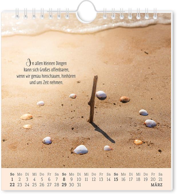 Actual product image Postkartenkalender 2026 Lebenszeichen (16 x 17 cm, German)