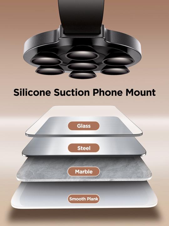 Image du produit Joyroom Support de téléphone avec ventouses