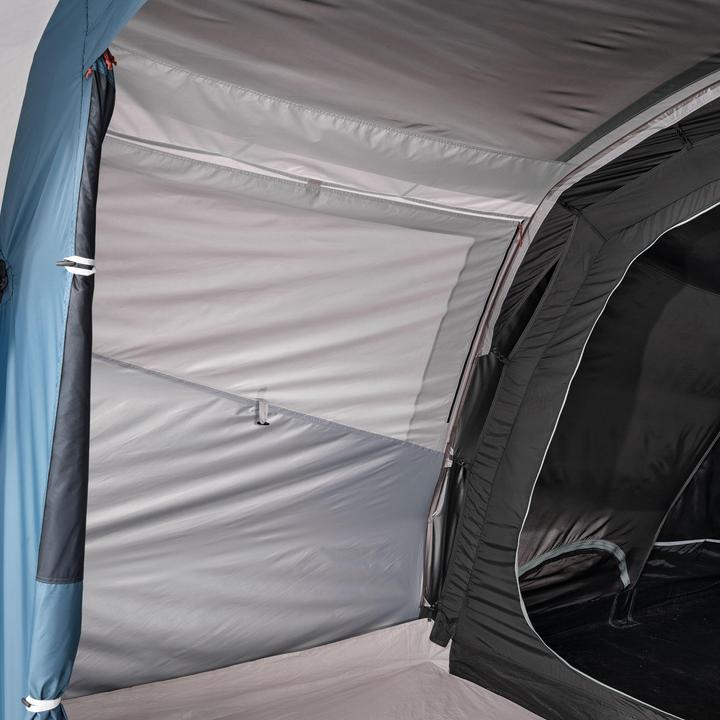 Immagine prodotto Quechua Tenda familiare con pali Fresh & Black - Arpenaz 5.2 per 5 persone 2 cabine (Tenda a tunnel, 16.70 kg, 5 persone)