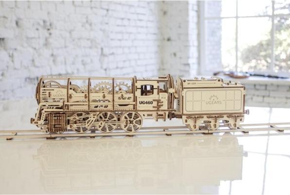 Image du produit Ugears Locomotive à vapeur avec tender