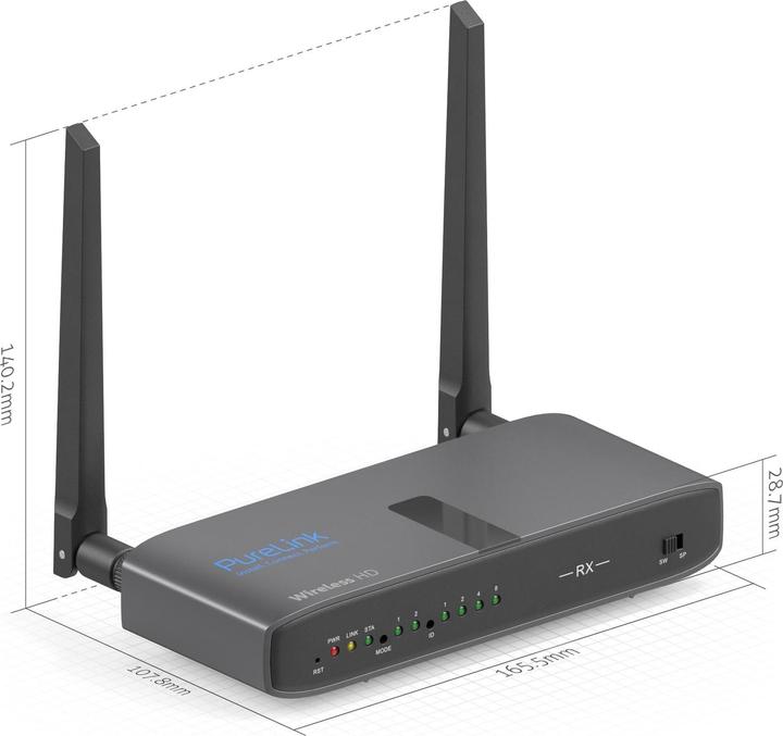 Immagine prodotto Purelink Ricevitore Extender HD senza fili, 100m - Serie Cinema