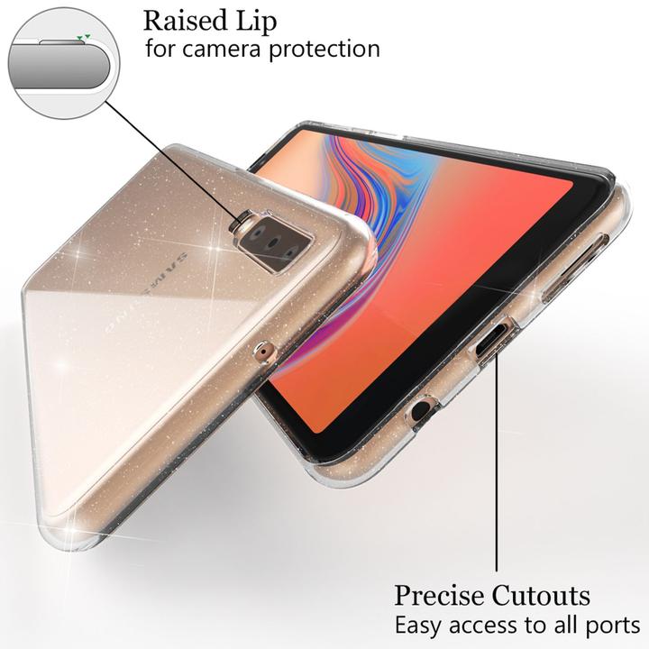Image du produit Nalia Étui pour téléphone portable à paillettes (Samsung Galaxy A7 (2018))