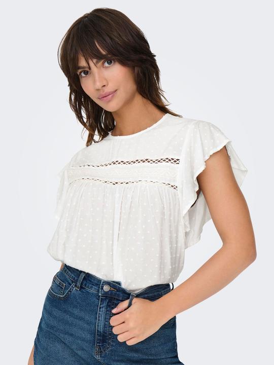 Immagine prodotto JdY Locker geschnitten V-Ausschnitt Voluminöser Armschnitt Top Top (XS)