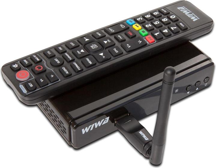 Immagine prodotto Wiwa Esperanza EV104 decoder TV via cavo nero - H.265 - DVB-T (DVB-T, DVB-T2)