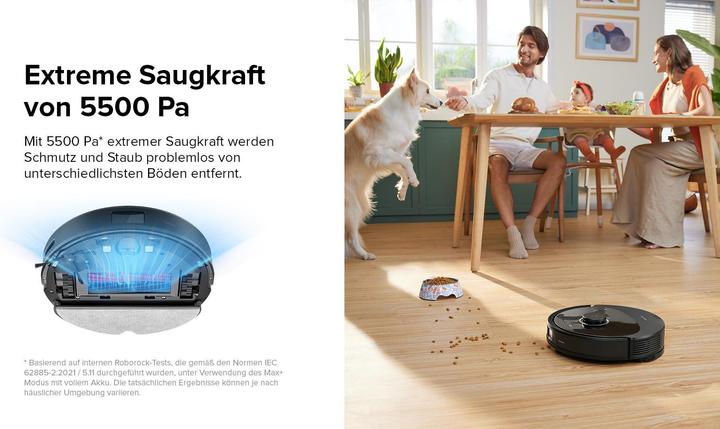 Actual product image Roborock Q8 Max+ (Vacuum mopping robot)