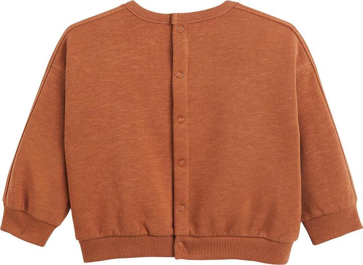 Immagine prodotto La Redoute Collections Felpa con collo rotondo e bottoni a pressione (86)