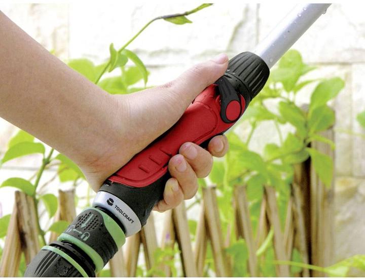 Produktbild Toolcraft Giessbrause - Verstellbare Sprühlanze mit 10 Sprühmustern