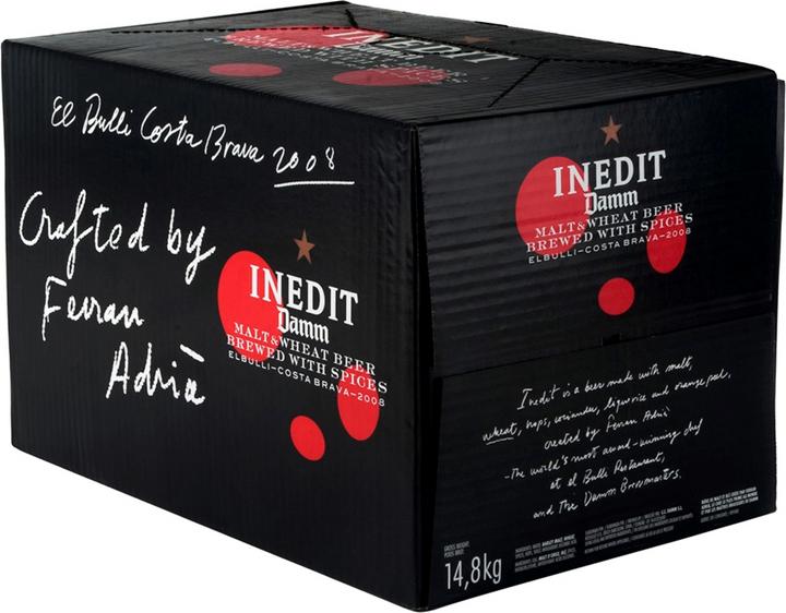 Actual product image Malquerida A beer created by Ferran Adrià to enjoy Mediterranean gastronomy. (4 x 33 cl)