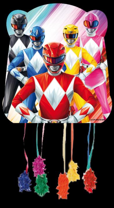 Actual product image Been Smile Power Rangers Pinata