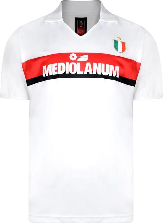 Image du produit Score Draw AC Milan 1988 maillot rétro extérieur (M)