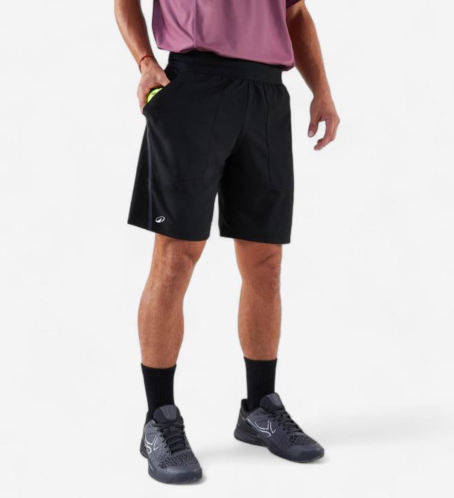 Artengo Herren Tennisshorts atmungsaktiv - Dry+ schwarz Gaël Monfils
