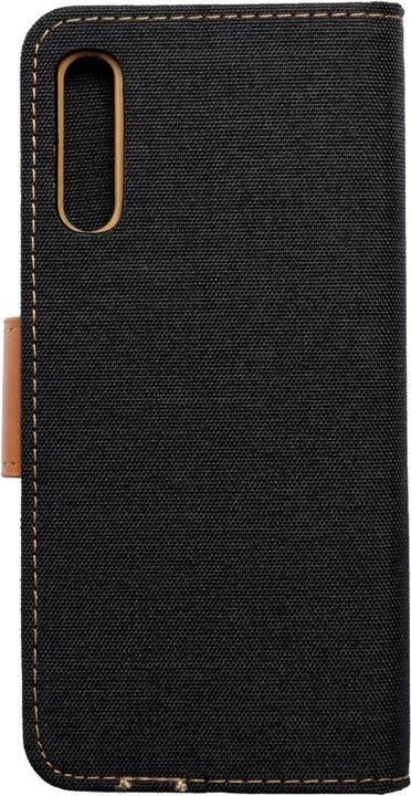 Produktbild König Design Handyhülle für Samsung Galaxy A50 Schutztasche Wallet Cover 360 Case Schwarz Neu (Samsung Galaxy A50)