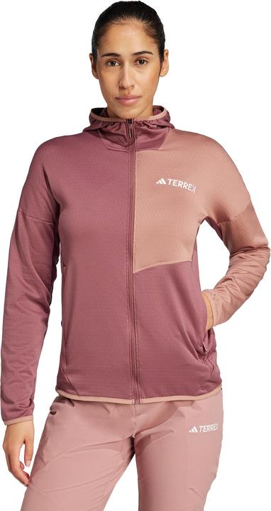 Produktbild adidas Women's Xploric Light Fleece Hooded Jacket (S)