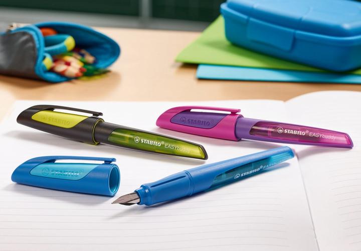 Actual product image STABILO EASYbuddy school fountain pen with standard nib (Green, 1 x)