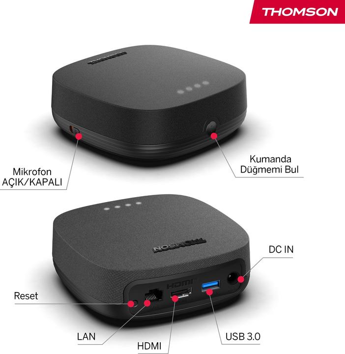 Produktbild Thomson Streaming Box Plus 270 (32 GB, Android 12)