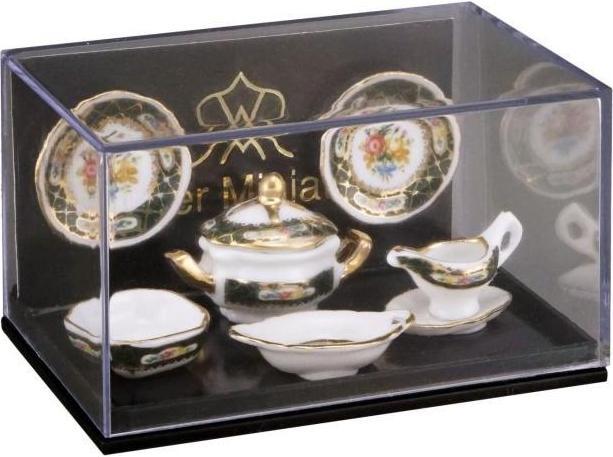 Immagine prodotto Reutter 001.579/6 - Miniatura, servizio da tavola per 2 persone "Irish