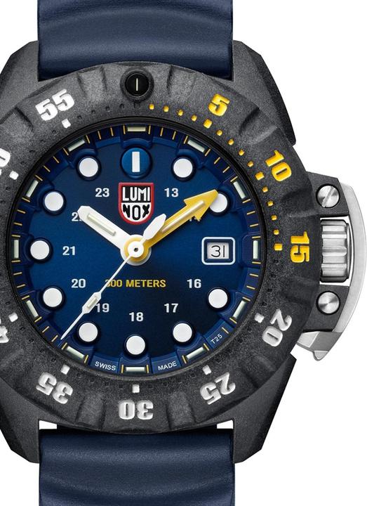 Produktbild Luminox Scott Cassell Deep Dive Carbon Blau (Analoguhr, 45 mm)