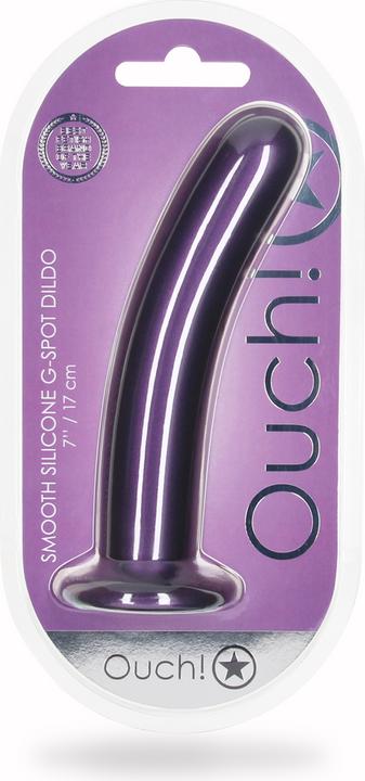 Actual product image Ouch! Smooth G-Spot Dildo - 7" / 17 cm