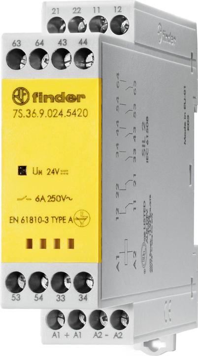 Produktbild Finder Relaismodul mit zwangsgeführten Kontakten