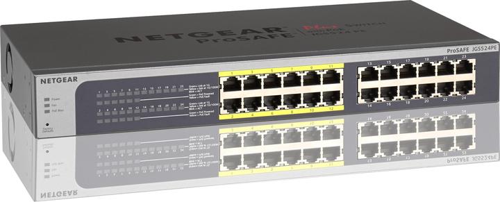 Actual product image Netgear Jgs524pe-100eus (24 Ports)