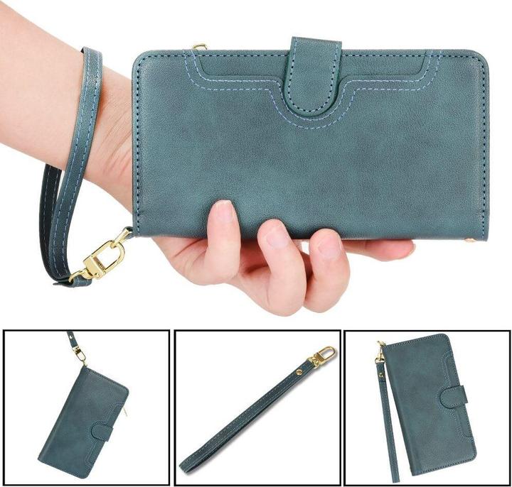 Produktbild Cover-Discount Google Pixel 7a - Brieftaschen Hülle grün (Google Pixel 7a)