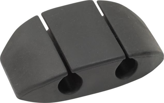 Produktbild Steffen Kabelhalter selbstklebend schwarz