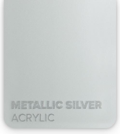 Produktbild flux Acrylglasplatte - Beambox Pro - Metallic Silver (37.50 cm, 60 cm)