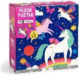 Abrams & Chronicle Unicorn Magic 25 Piece Floor Puzzle with Shaped Pieces (25 Teile)