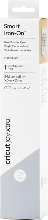 Cricut Joy Xtra Smart iron-on film 24.1 x 61 cm, silver