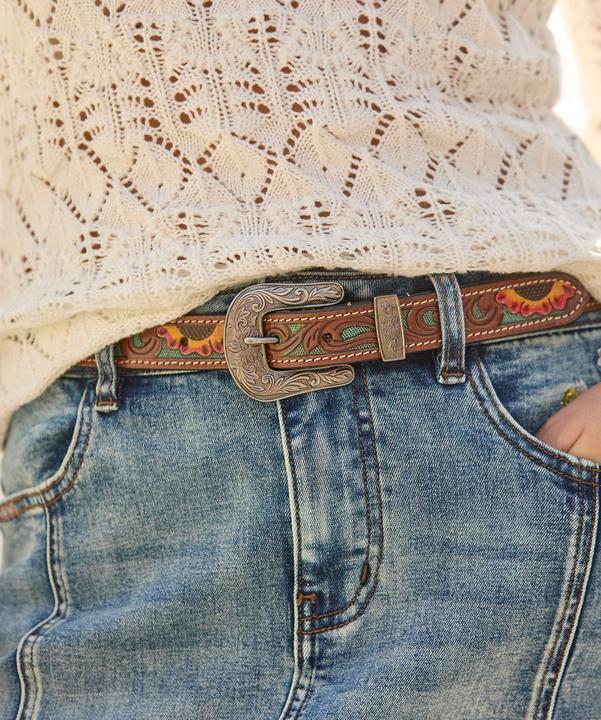 Actual product image Joe Browns Laser Detail Western Belt (L)