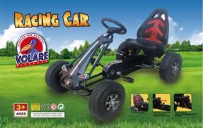 Actual product image Volare Go Kart Racing Car - Groot - Luchtbanden - zwart