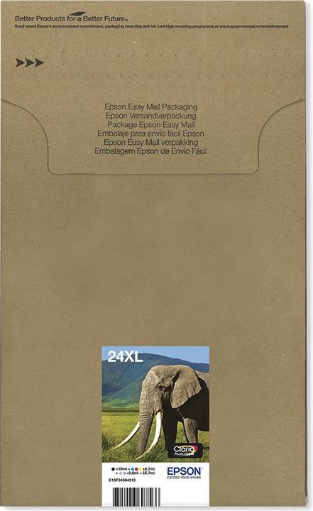 Produktbild Epson 24XL Claria Photo Multipack (M, C, Y, LC, LM, BK)