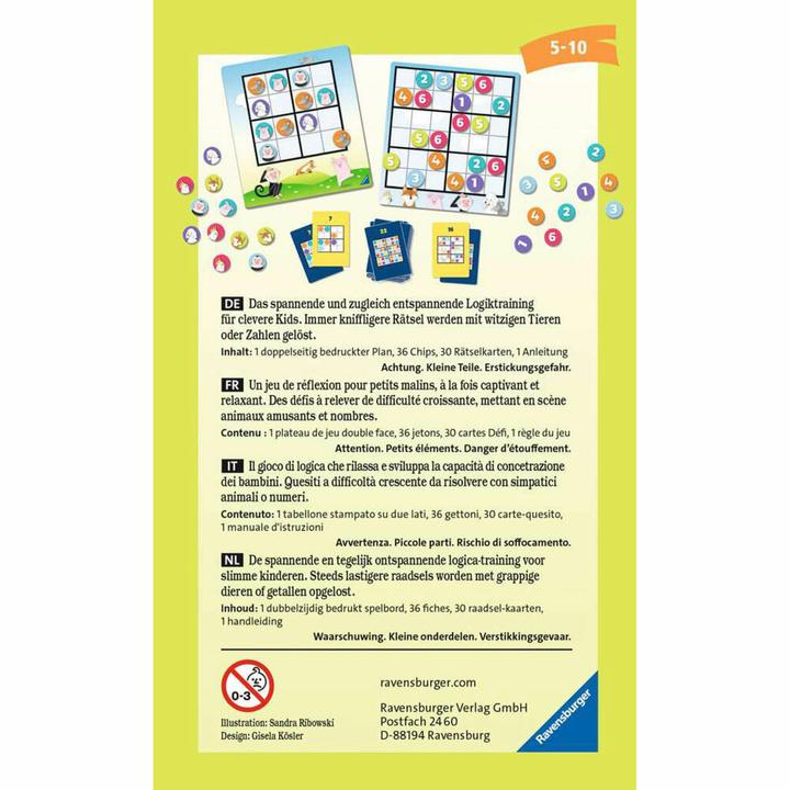 Image du produit Ravensburger Sudoku (Néerlandais, Français, Italien, Anglais)