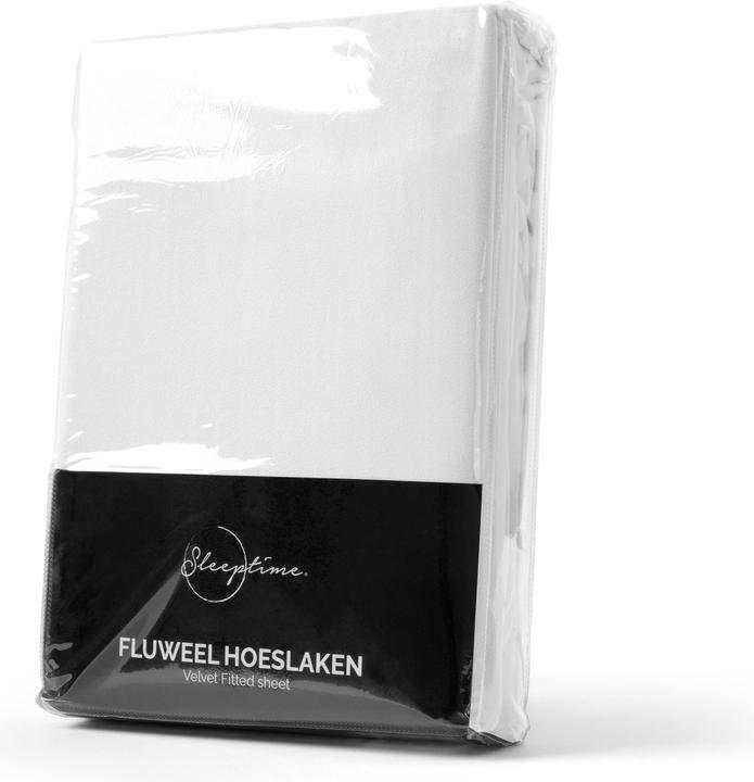 Produktbild Sleeptime Samt Spannbettlaken (140 x 200 cm)