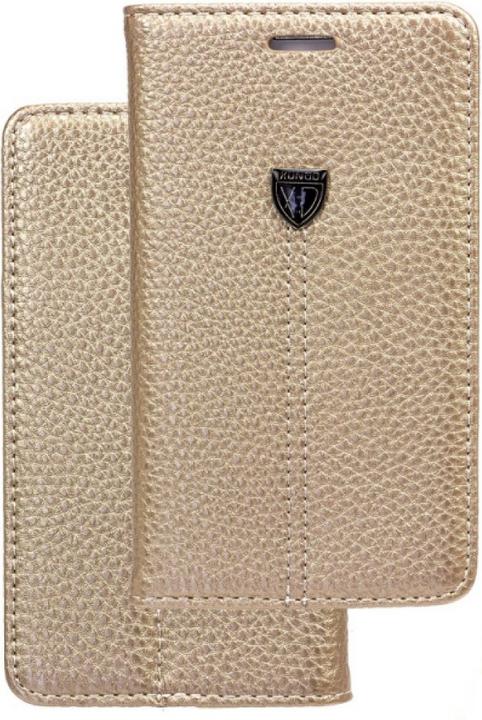 Produktbild Xundd Book Case Fashion für Huawei P10 - gold (Huawei P10)