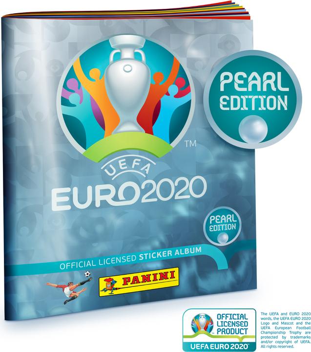 Panini The UEFA EURO 2020 Pearl Edition official Stickeralbum