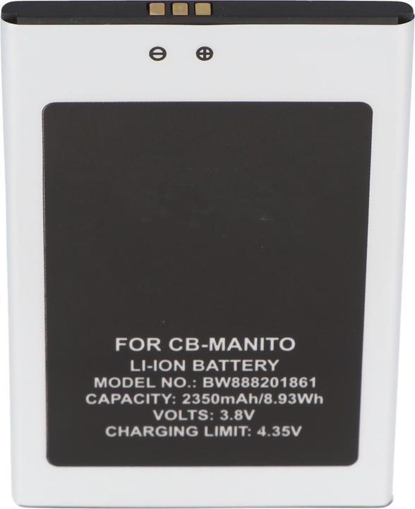 Actual product image AccuCell Li-Ion-Akku 2350mAh 3.8V für Cubot Manito Handy, Smartphone, Telefon wie Cubot Manito