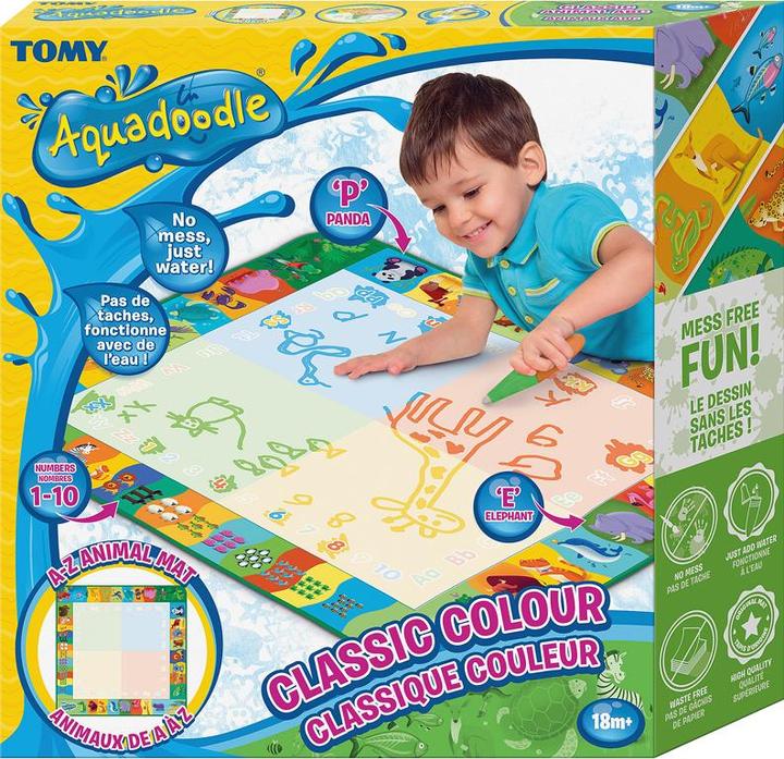 Actual product image Tomy Aqua Doodle AQUADOODLE Drawing Mat Classic Colored, T72370 (72370)